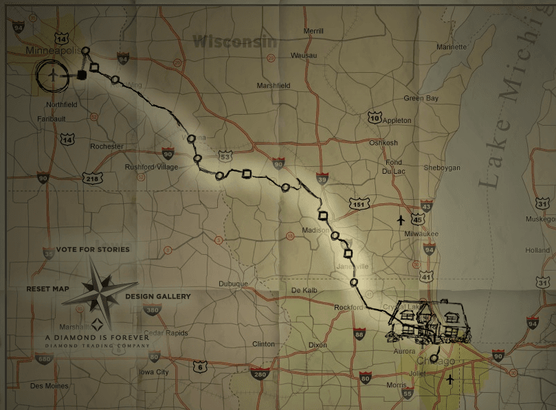 A Diamond Is Forever – Journey project screenshot